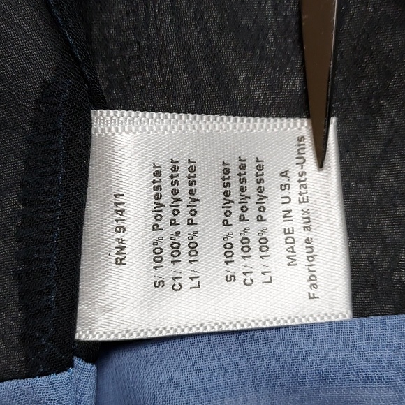 Clover Canyon Scenic Landscape & Lace Print Long Sleeve Mini Dress, Size M - Picture 8 of 9